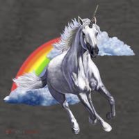 Classic Unicorn Rainbow Vector Backpack