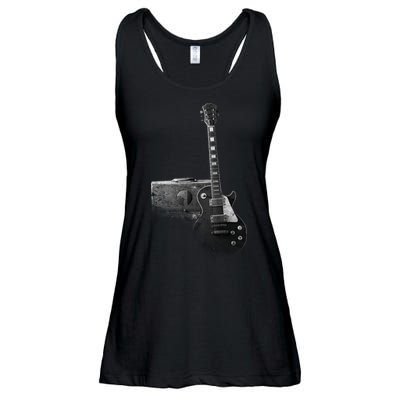 Classic Vintage Guitar and Amp Ladies Essential Flowy Tank