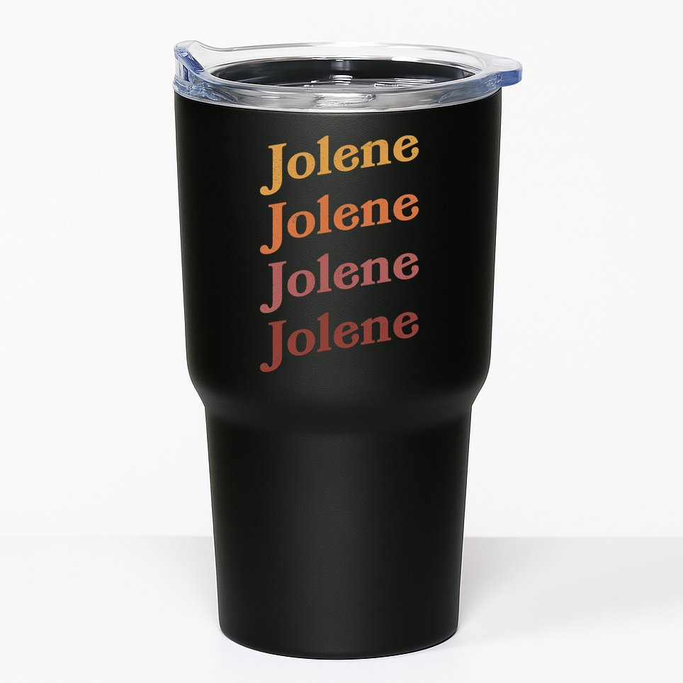 Classic Vintage Style Colors Jolene Tumbler