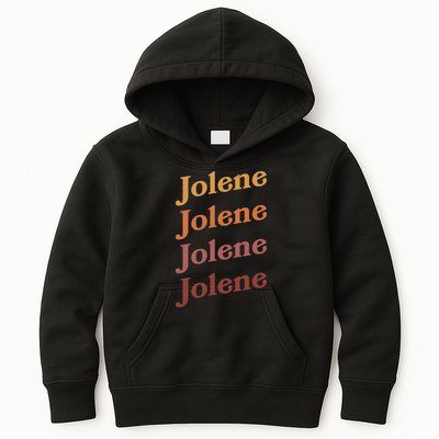 Classic Vintage Style Colors Jolene Kids Hoodie