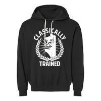 Classically Trained Garment-Dyed Fleece Hoodie