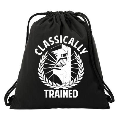 Classically Trained Drawstring Bag