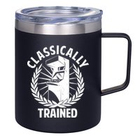 Classically Trained 12oz Stainless Steel Coffee Mug