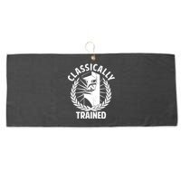 Classically Trained Large Microfiber Waffle Golf Towel