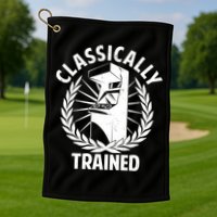 Classically Trained Golf Towel