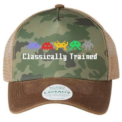 Classically Trained 80's Video Game Aliens Legacy Tie Dye Trucker Hat