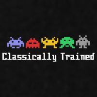 Classically Trained 80's Video Game Aliens Ladies PosiCharge Tri-Blend Wicking Tank