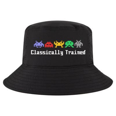 Classically Trained 80's Video Game Aliens Cool Comfort Performance Bucket Hat