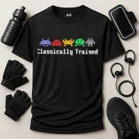 Classically Trained 80's Video Game Aliens Performance Shirt