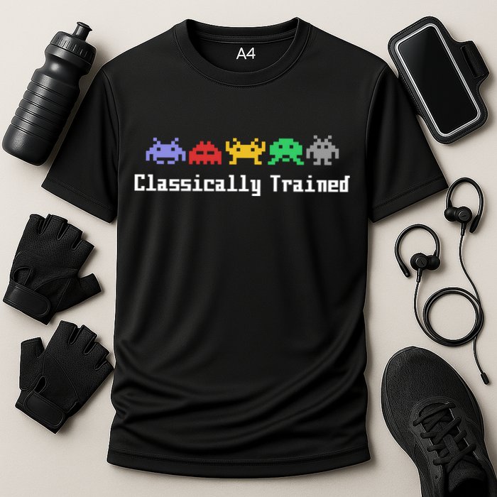 Classically Trained 80's Video Game Aliens Performance Shirt