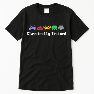 Classically Trained 80's Video Game Aliens Tall T-Shirt