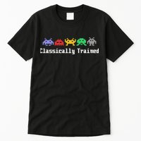 Classically Trained 80's Video Game Aliens Tall T-Shirt