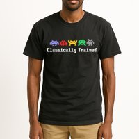 Classically Trained 80's Video Game Aliens Tall T-Shirt
