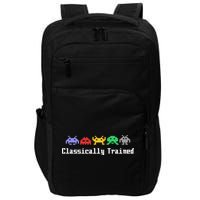 Classically Trained 80's Video Game Aliens Impact Tech Backpack