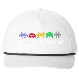 Classically Trained 80's Video Game Aliens Snapback Five-Panel Rope Hat