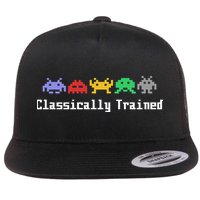 Classically Trained 80's Video Game Aliens Flatbill Hat