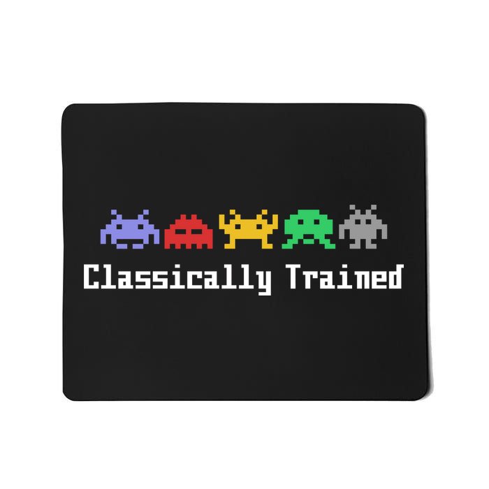 Classically Trained 80's Video Game Aliens Mousepad