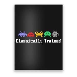 Classically Trained 80's Video Game Aliens Poster