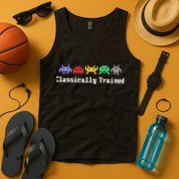 Classically Trained 80's Video Game Aliens Tank Top