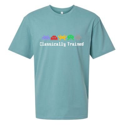 Classically Trained 80's Video Game Aliens Sueded Cloud Jersey T-Shirt