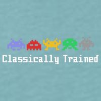 Classically Trained 80's Video Game Aliens Sueded Cloud Jersey T-Shirt