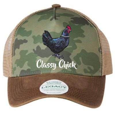 Classy Chick - Funny Cute Legacy Tie Dye Trucker Hat