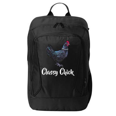 Classy Chick - Funny Cute City Backpack