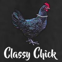 Classy Chick - Funny Cute Adult Drive Performance Visor