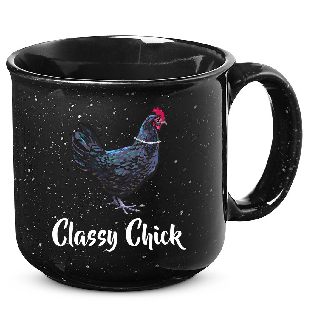 Classy Chick - Funny Cute 15oz Campfire Ceramic Mug