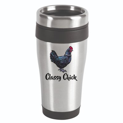 Classy Chick - Funny Cute 16oz Travel Tumbler