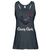 Classy Chick - Funny Cute Ladies Essential Flowy Tank