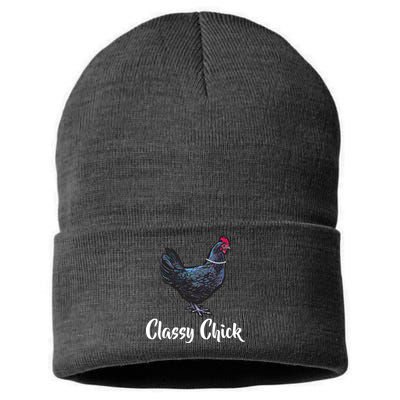 Classy Chick - Funny Cute Sustainable Knit Beanie