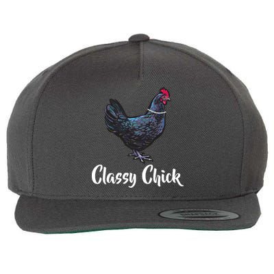 Classy Chick - Funny Cute Wool Snapback Cap