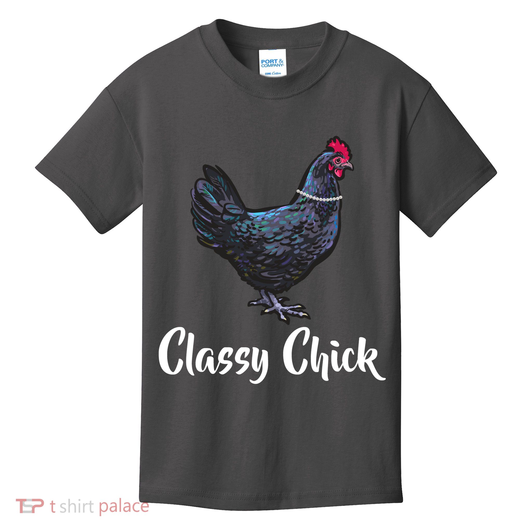 Classy Chick - Funny Cute Kids T-Shirt