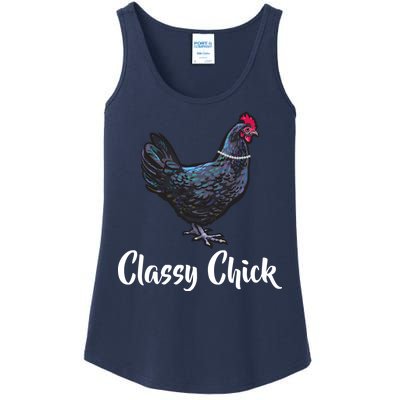 Classy Chick - Funny Cute Ladies Essential Tank