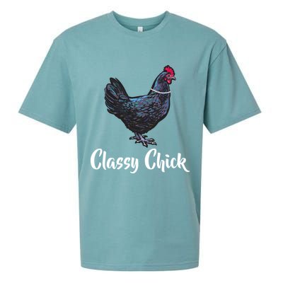 Classy Chick - Funny Cute Sueded Cloud Jersey T-Shirt