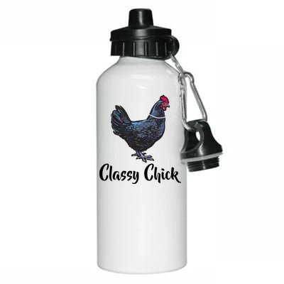 Classy Chick - Funny Cute Aluminum Water Bottle