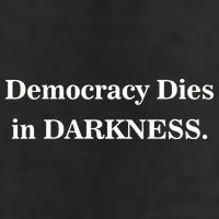 Classy News Democracy Dies in Darkness Cool Comfort Performance Bucket Hat