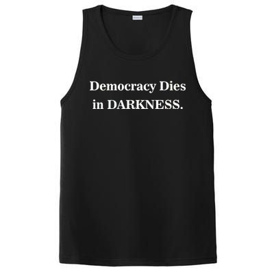 Classy News Democracy Dies in Darkness PosiCharge Competitor Tank