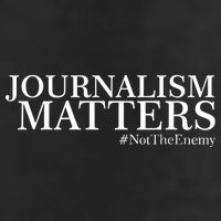 Classy News Journalism Matters #NotTheEnemy Golf Towel