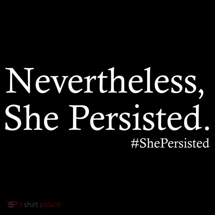 Classy News Nevertheless, She Persisted. Sustainable Bucket Hat