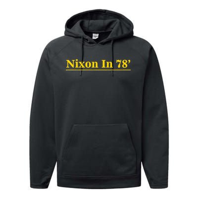 Classy News Nixon In 78' Logo Performance Fleece Hoodie