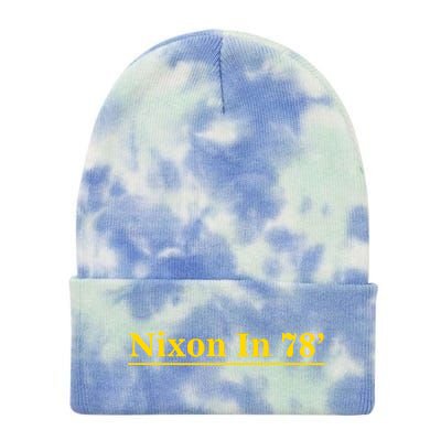 Classy News Nixon In 78' Logo Tie Dye 12in Knit Beanie