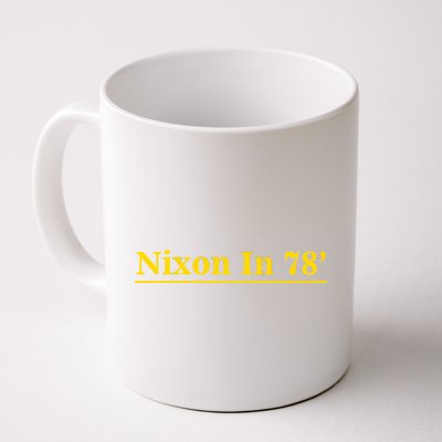 Classy News Nixon In 78' Logo Coffee Mug