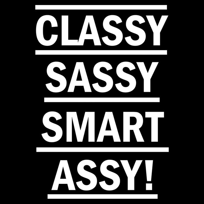 Classy Sassy Smart Assy Apron