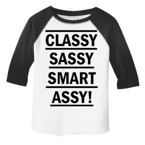 Classy Sassy Smart Assy Toddler Fine Jersey T-Shirt