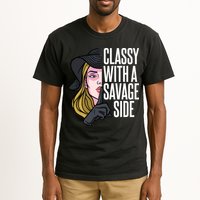 Classy With A Savage Side Tall T-Shirt