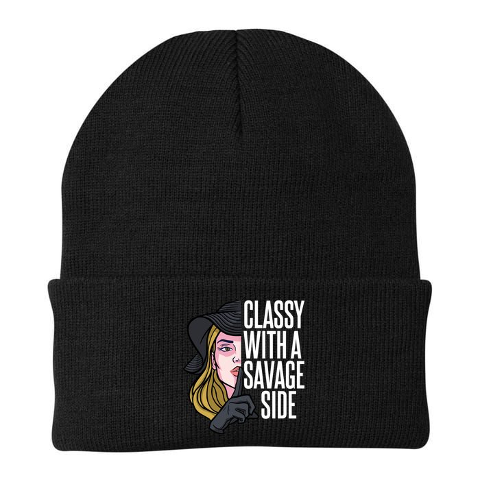 Classy With A Savage Side Beanie