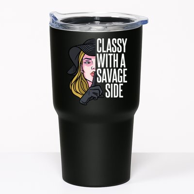 Classy With A Savage Side Tumbler