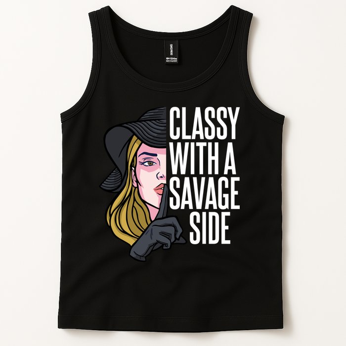 Classy With A Savage Side Tank Top